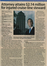 Awards & Recognitions img highlight rivkinds 2 14 million dollar verdict featured daily business review - Awards & Recognitions